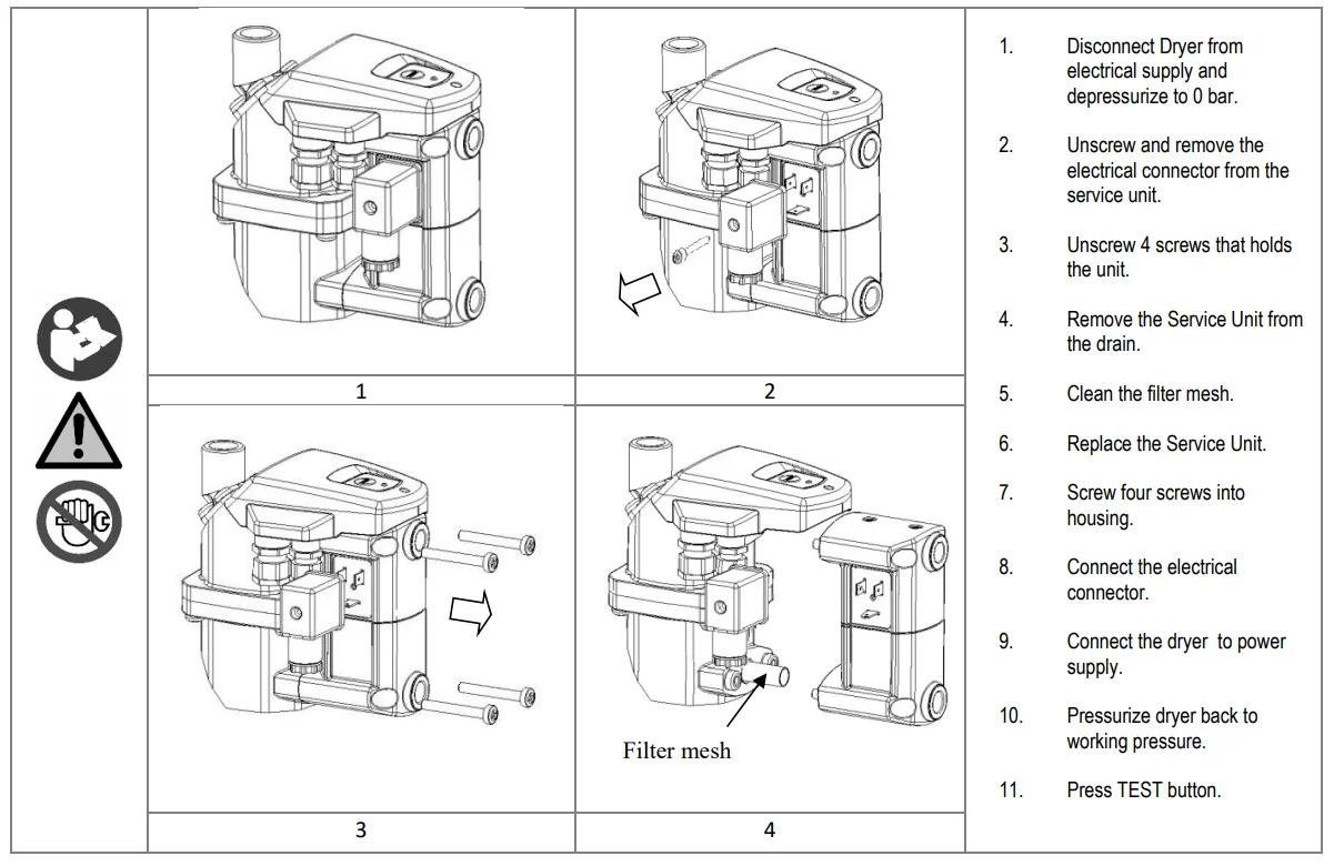 Ingersoll Rand D-Series Non-Cycling Refrigerated Air Dryer 11.