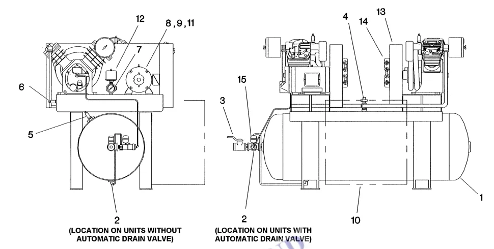 Ingersoll Rand T30-2545 Air Compressor Pump 20