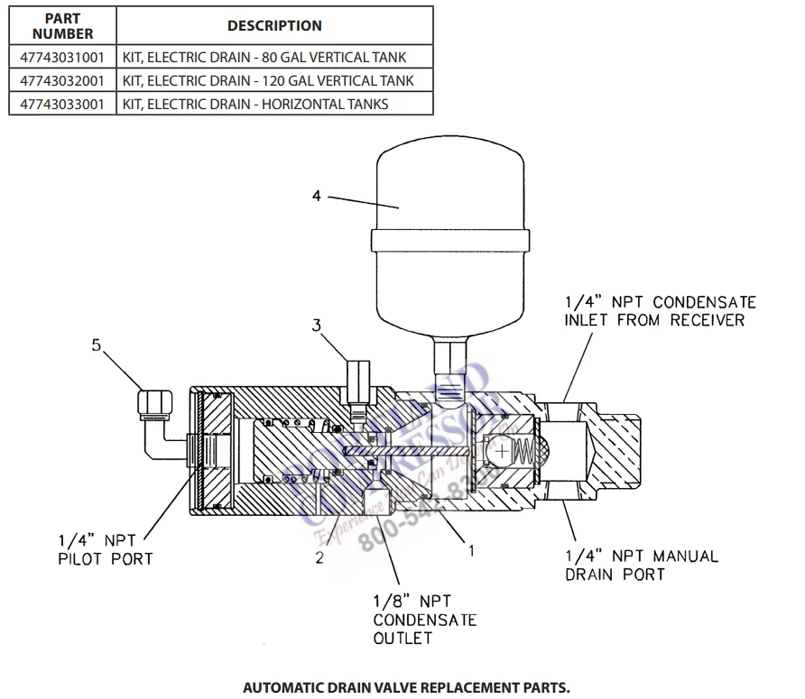 Ingersoll Rand T30-2545 Air Compressor Pump 28
