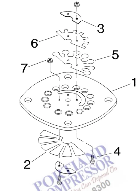 Ingersoll Rand T30-2545 Air Compressor Pump 8