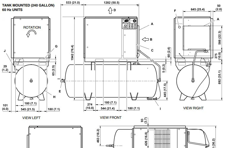 Ingersoll Rand UP6 Oil Flooded Air Compressor 14