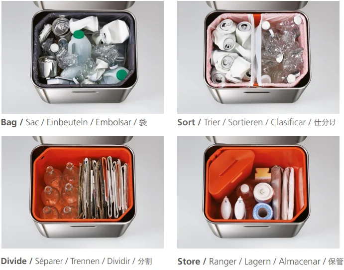 Joseph Joseph Totem Max 60L Waste & Recycling Bin Manual Joseph Joseph Totem Max 60L Waste & Recycling Bin 6