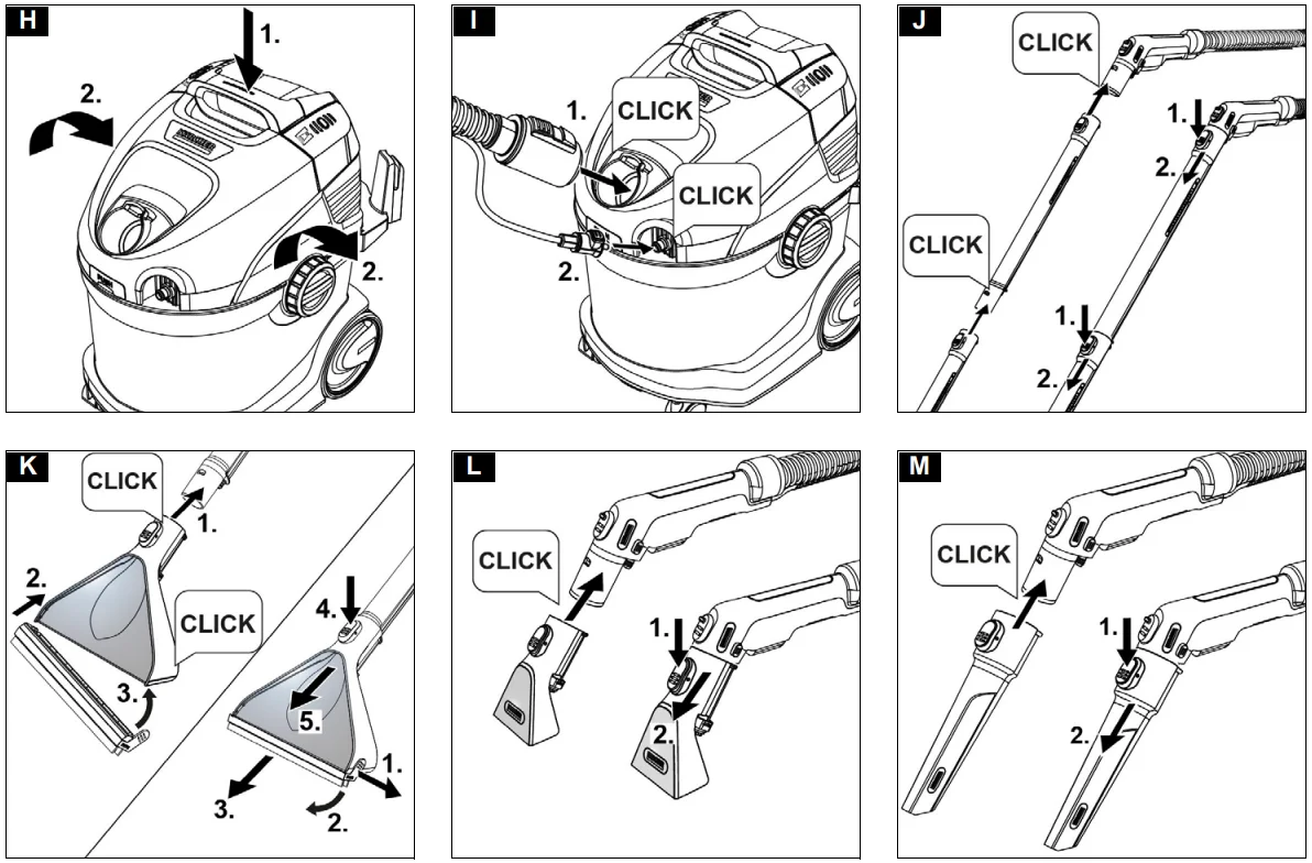 Karcher Spray extraction cleaner SE 5 Upholstery 4