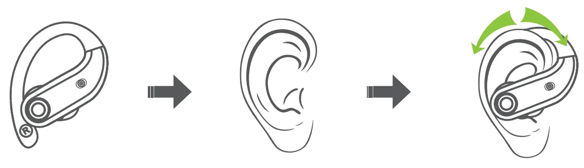 Occiam K23 Wireless Earbuds Bluetooth Headphones 9