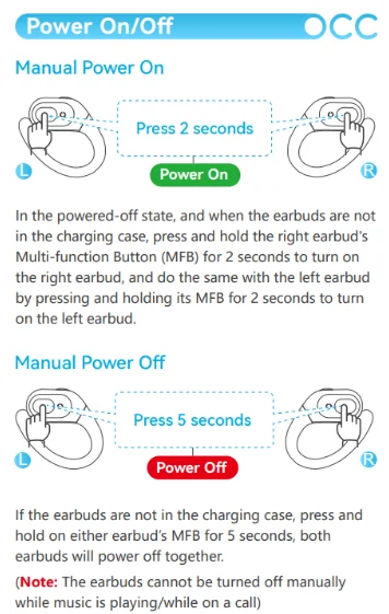 Occiam T19 TWS Earbuds 3