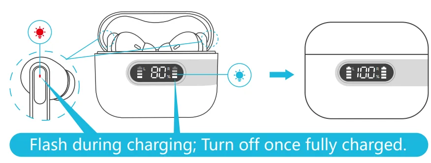 Occiam U10 TWS Earbuds 15