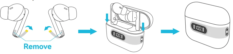 Occiam U10 TWS Earbuds 4