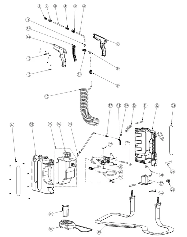Powr-Flite PP200-Q02-U Battery Powered Mister 21