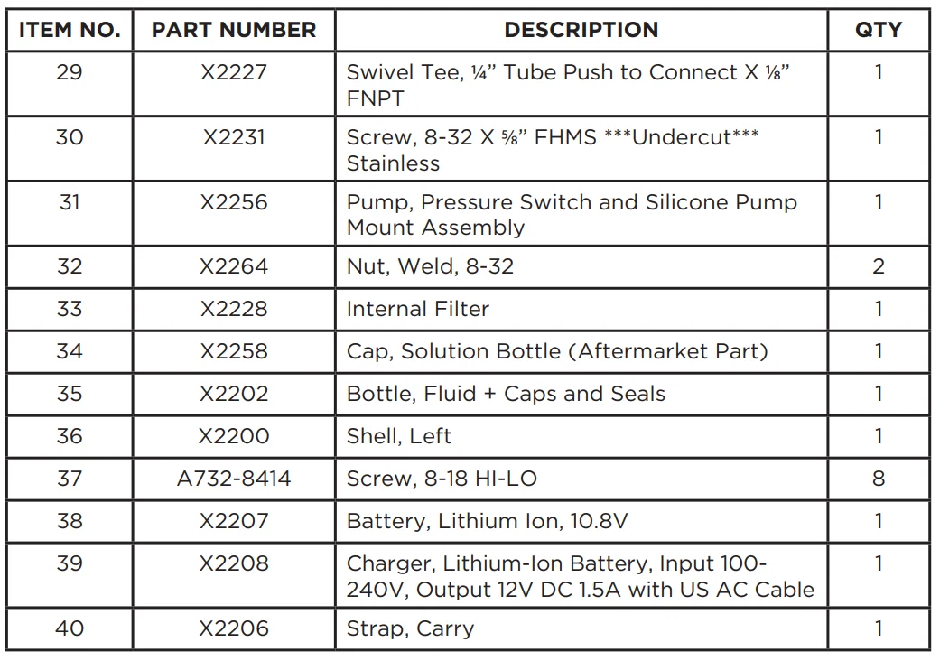 Powr-Flite PP200-Q02-U Battery Powered Mister 24