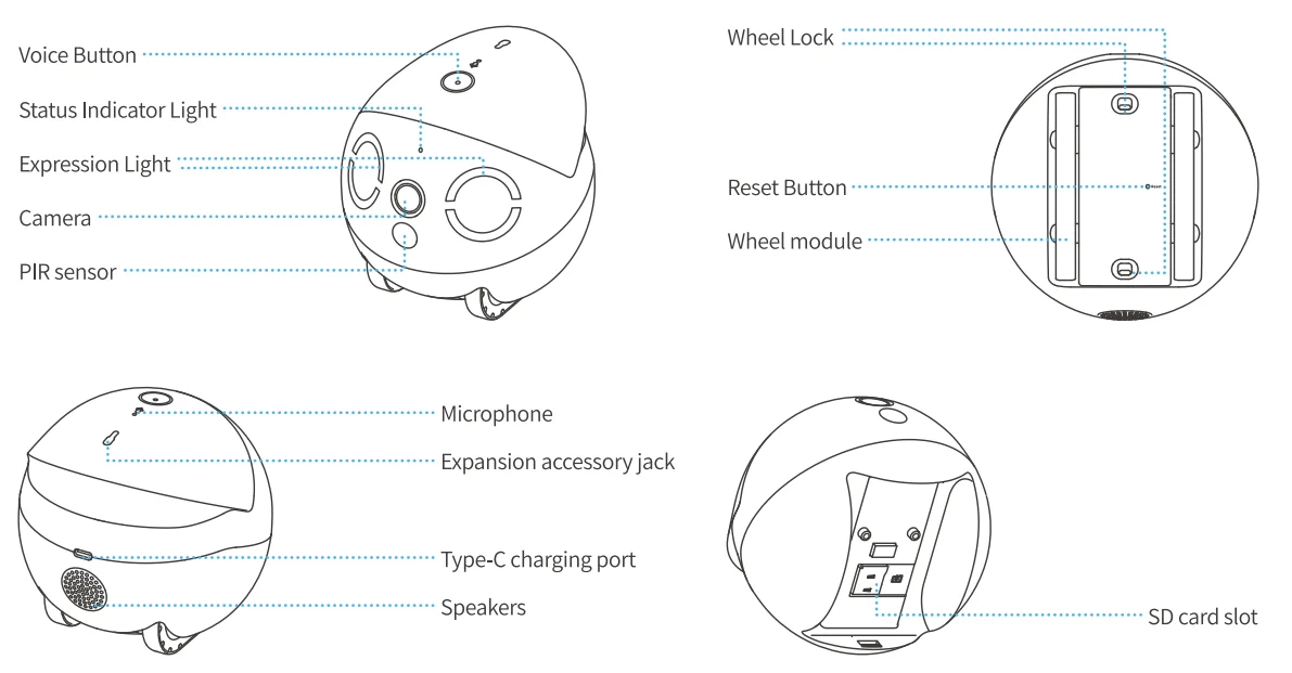 ROLA Mini Companion Robot User Manual ROLA Mini Companion Robot 3