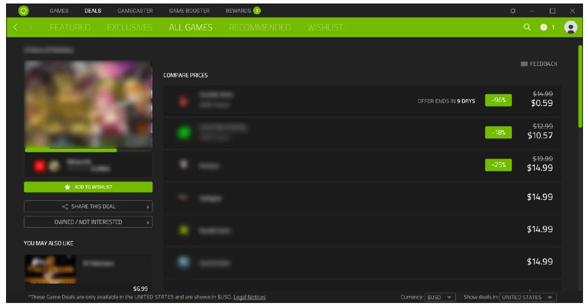 Razer Cortex Game Booster Software 24