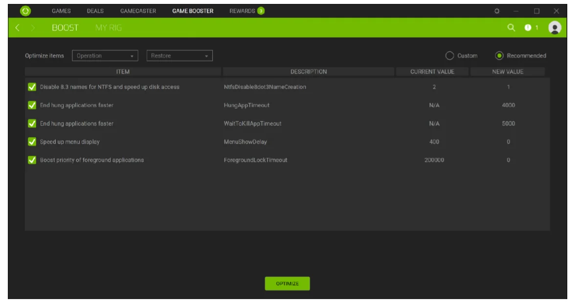 Razer Cortex Game Booster Software 29