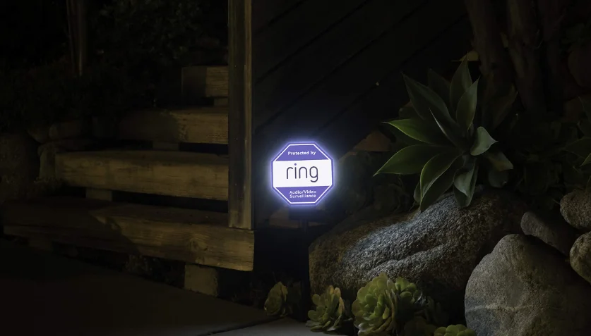 Ring Solar Security Sign User Manual Ring Solar Security Sign feat