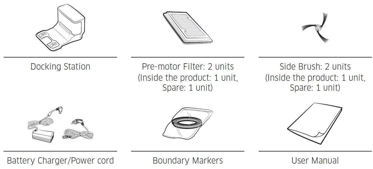 Samsung Robot VR30T80313WGE Vacuum Cleaner 1