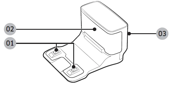 Samsung Robot VR30T80313WGE Vacuum Cleaner 18.