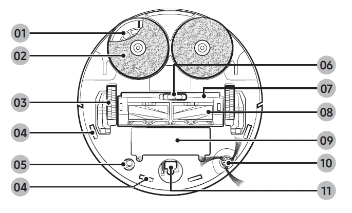 Samsung Robot VR7MD97714GEU Vacuum Cleaner 4