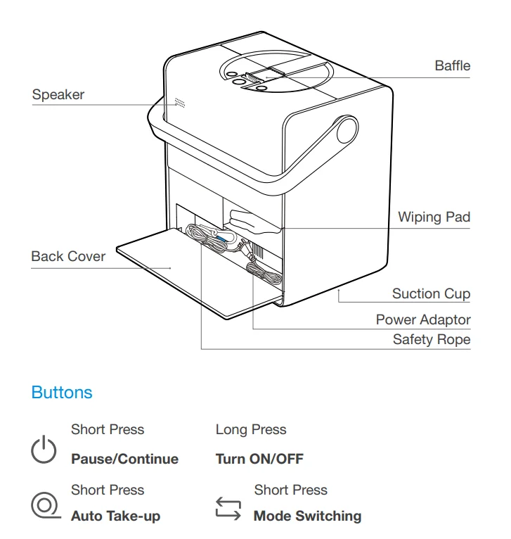 WINBOT W2 OMNI Window Cleaning Robot User Manual WINBOT W2 OMNI Window Cleaning Robot 4