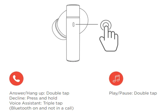 1MORE PistonBuds PRO Q30 Earbuds Manual 1MORE PistonBuds PRO Q30 Earbuds 4