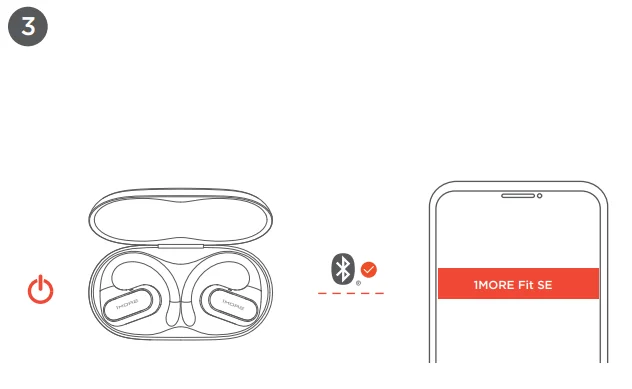 1MORE S30 Fit SE Open Earbuds Manual 1MORE S30 Fit SE Open Earbuds 3