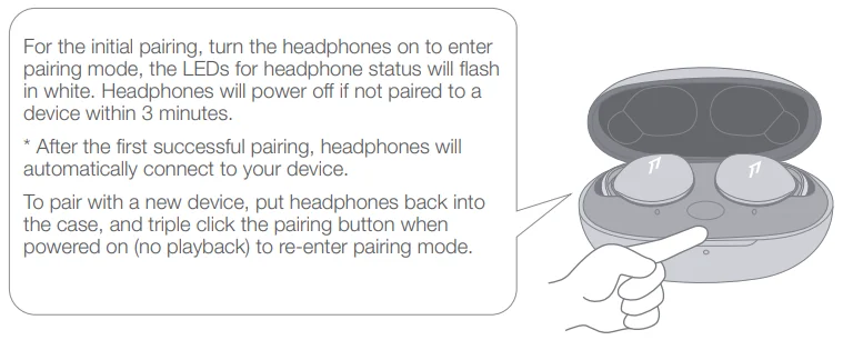 1MORE SleepBuds Z30 Earbuds Manual 1MORE SleepBuds Z30 Earbuds 7