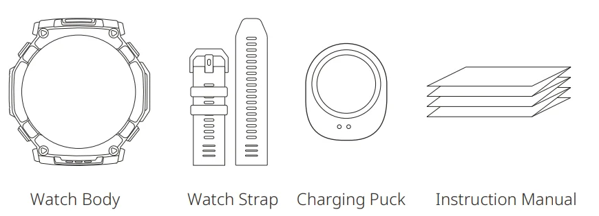 Amazfit T-Rex Ultra 2 Smart Watch Manual Amazfit T-Rex Ultra 2 Smart Watch 1