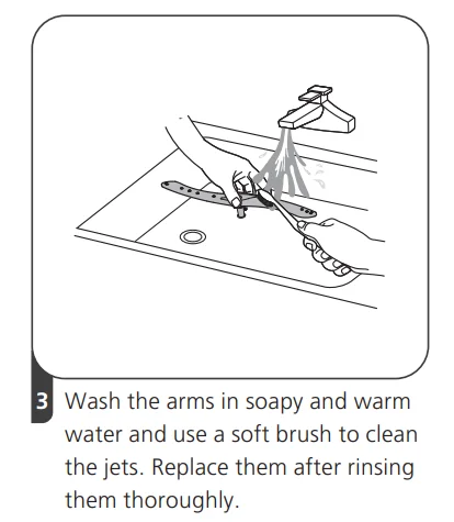 Bellini BDW504W 45cm White Dishwasher 10