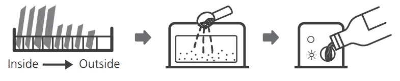 Bellini BDW504W 45cm White Dishwasher 3
