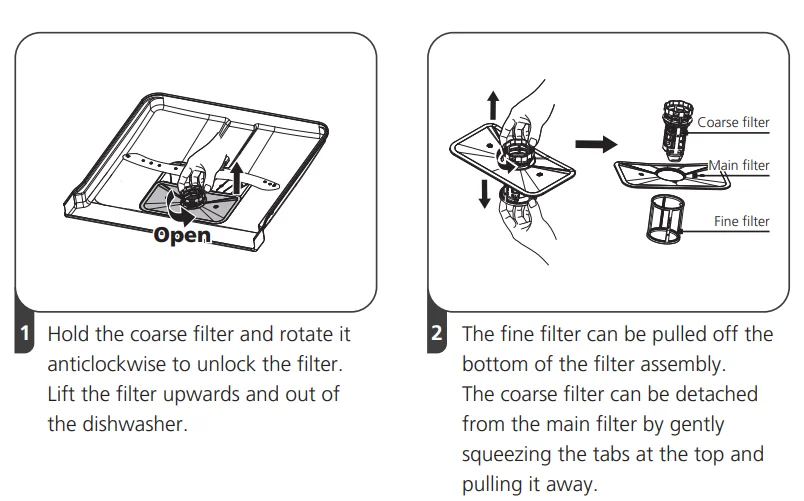 Bellini BDW504W 45cm White Dishwasher 7