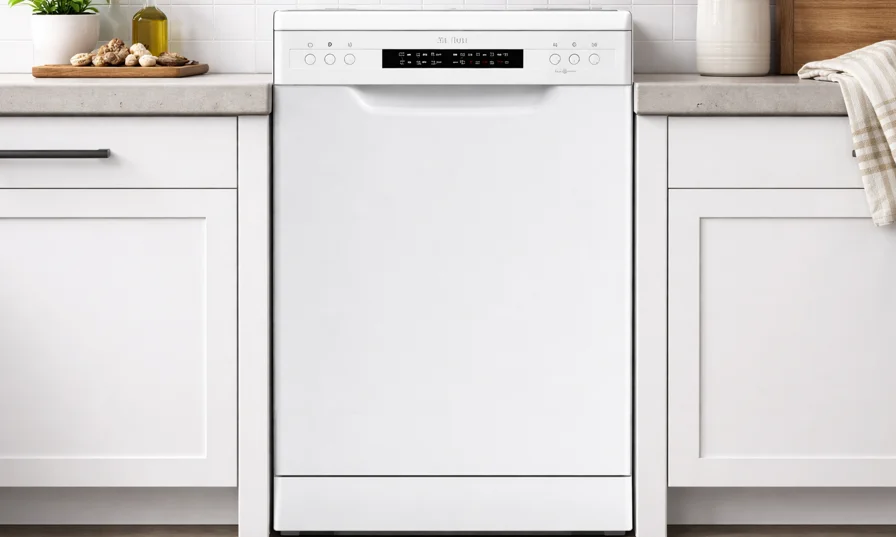 Bellini BDW504W 45cm White Dishwasher feat