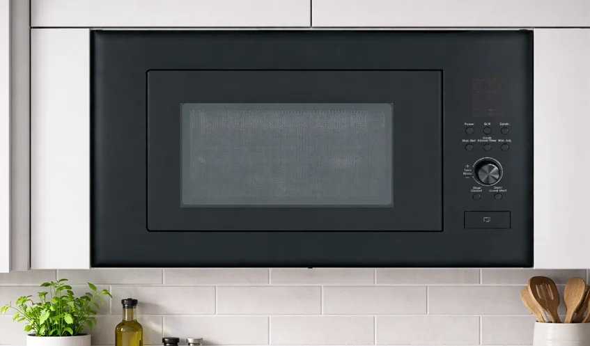 Bellini BMWM28 28L Built-In Microwave Oven feat