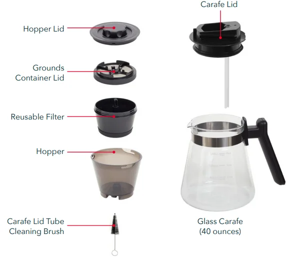 Dash DCBCM400 Rapid Cold Brew Maker Manual Dash DCBCM400 Rapid Cold Brew Maker 1