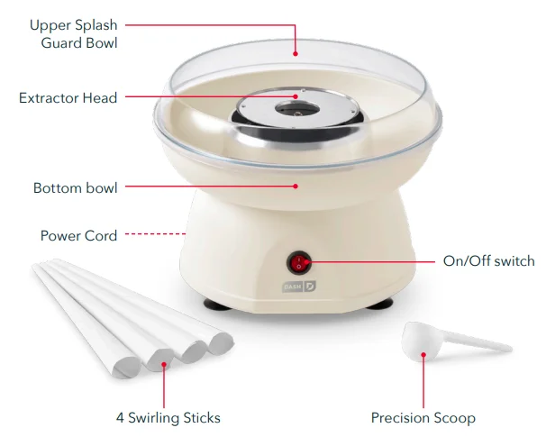 Dash DCCM00101 Cotton Candy Maker 1