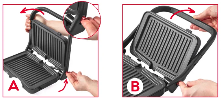 Dash DIG024 MultiMaker Flex Press Grill System 4