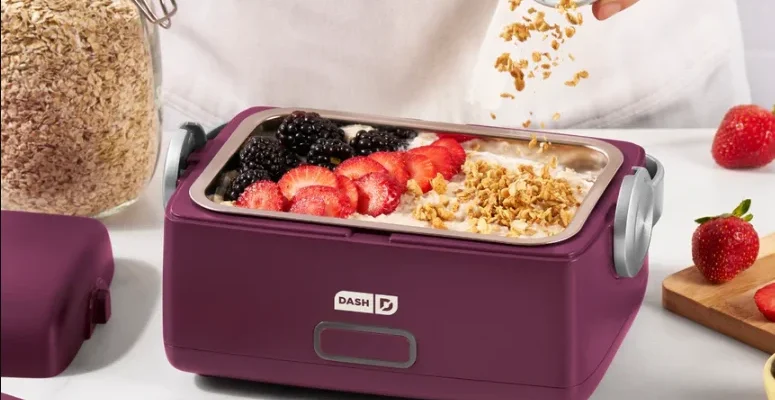 Dash DLB300 Hot2Go Electric Lunchbox feat