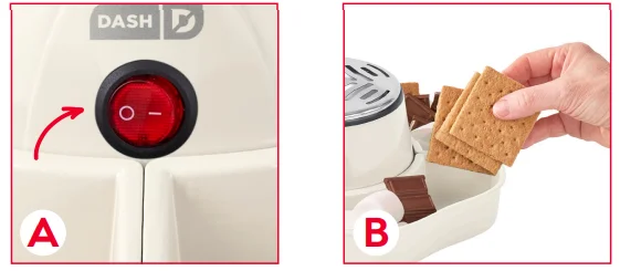 Dash DSMR00101 S’Mores Maker 3