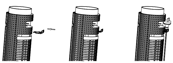 Dimplex DCTF117NL 17cm Tower Fan 6