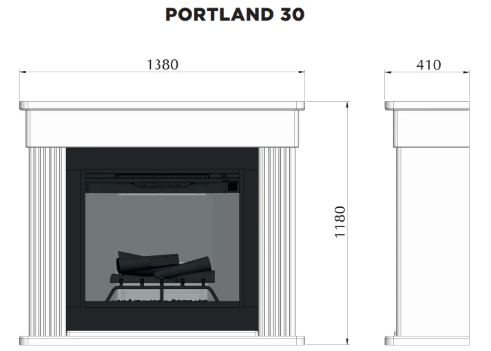 Dimplex PLD30-AU Portland 2kW Electric Fire Manual Dimplex PLD30-AU Portland 2kW Electric Fire 4