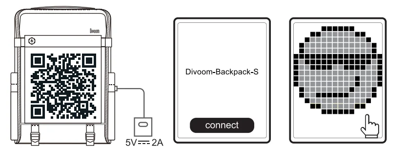Divoom Backpack-S LED Pixel Art Bag 1