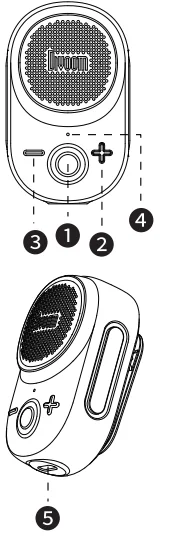 Divoom Itour-S Portable Mini Bluetooth Speaker 2