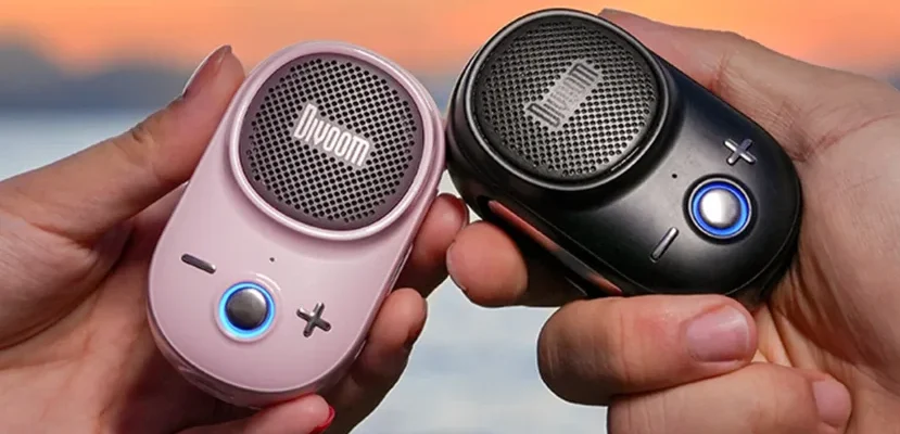 Divoom Itour-S Portable Mini Bluetooth Speaker feat