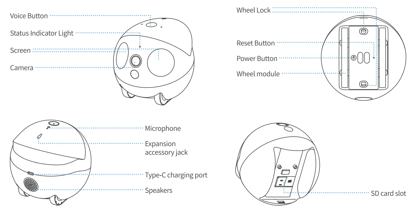 Enabot EBO Air 2 Plus 3