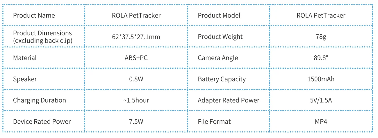Enabot ROLA PetTracker 14