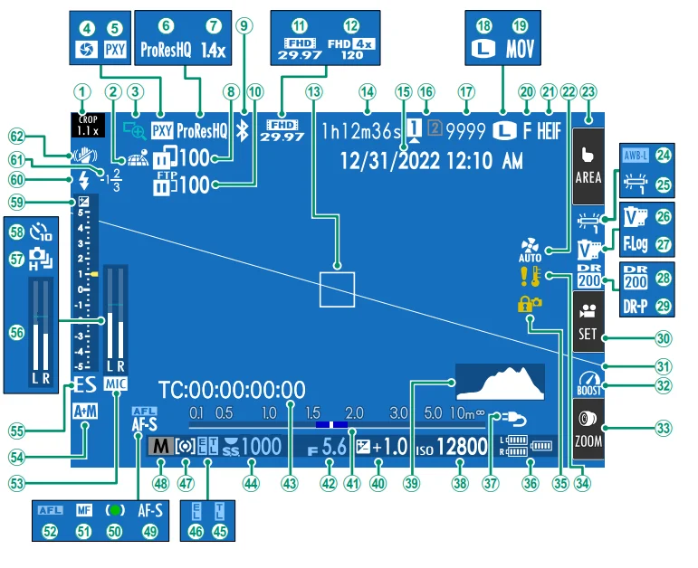Fujifilm X-H2 Camera 10