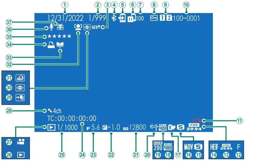 Fujifilm X-H2S Camera 27