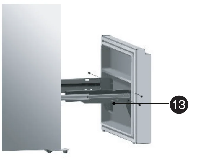 Hisense HRM260N6PSEW 4-Door Refrigerator 15