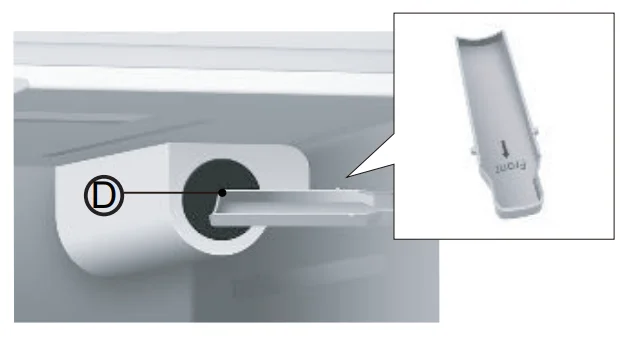 Hisense HRM260N6PSEW 4-Door Refrigerator 24