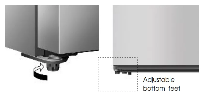 Hisense HRM260N6PSEW 4-Door Refrigerator 5