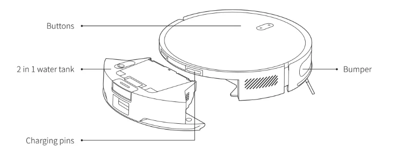 Honiture T10 Robot Vacuum User Manual Honiture T10 Robot Vacuum 4