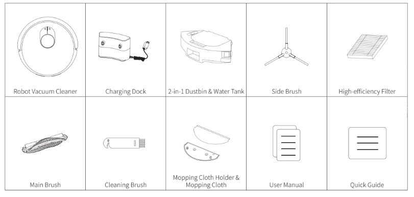 Honiture V8 Pro Robot Vacuum 1