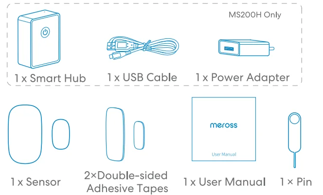 Meross MS200H Smart Door Sensor 1